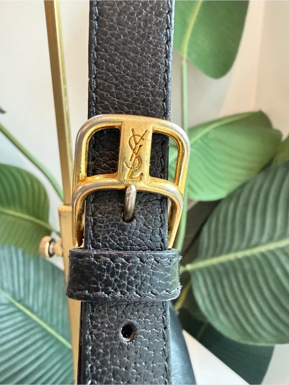 Yves Saint Laurent ‘Vintage Leather Crossbody’